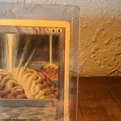 Magic: The Gathering Braingeyser Sorcery Card Blue Mark Tedin - Image 3