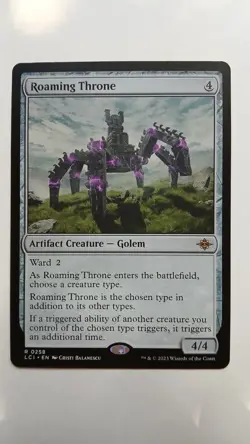 MtG 1x Roaming Throne / The Lost Caverns of Ixalan / Rare / Near Mint / Magic - Image 1
