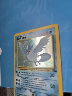 Articuno Pokemon Card TCG 2/62 Holo Rare Fossil 1999 WOTC - Image 2