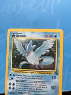 Articuno Pokemon Card TCG 2/62 Holo Rare Fossil 1999 WOTC - Image 5