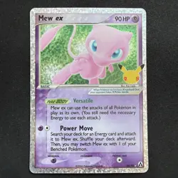 Mew ex - 88/92 - Pokemon Celebrations Classic Collection Ultra Rare Card NM - Image 1