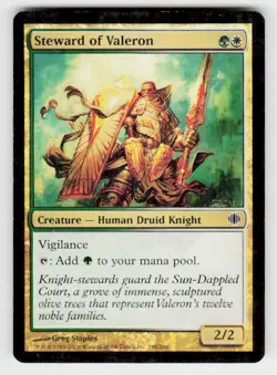 Shards of Alara #198 Steward of Valeron FOIL - Image 1