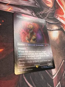 Anima - Grief MTG Final Fantasy Secret Lair bonus card Rainbow Foil - Image 2