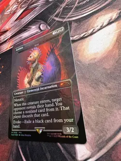 Anima - Grief MTG Final Fantasy Secret Lair bonus card Rainbow Foil - Image 3
