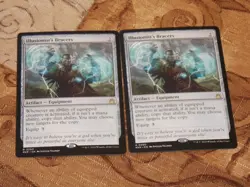 MTG Illusionist's Bracers x2 Rare Ravnica Remastered NM Low S&H - Image 1