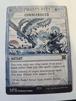 MTG - Commandeer - Outlaws of Thunder Junction Breaking News - Image 1