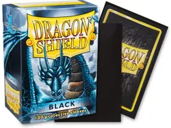 Dragon Shield Sleeves: Standard Classic - Black 100CT - Image 1