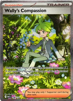 Pokemon TCG Wally's Compassion - 186/132 - ME01: Mega Evolution (MEG) - Image 1