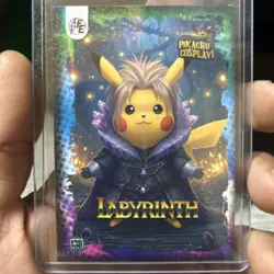 Labyrinth (Pikachu) #139 - Wave Holo - Electric Pikachu Cosplay - Pokemon - Image 1
