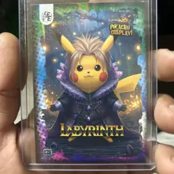 Labyrinth (Pikachu) #139 - Wave Holo - Electric Pikachu Cosplay - Pokemon - Image 2