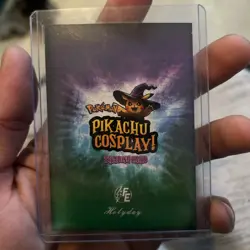 My Hero Academia (Pikachu) #E38 - Pink Holo Box Hit - Pikachu Cosplay Pokemon - Image 2