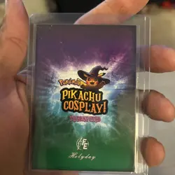 Knights Of The Zodiac (Pikachu) #E39 - Pink Holo Box Hit Pikachu Cosplay Pokemon - Image 3