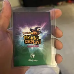 Knights Of The Zodiac (Pikachu) #E39 - Pink Holo Box Hit Pikachu Cosplay Pokemon - Image 4