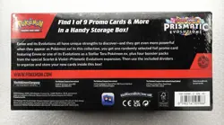 Pokemon Scarlet & Violet Prismatic Evolutions Booster Box Eevee & Evolutions - Image 3