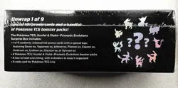 Pokemon Scarlet & Violet Prismatic Evolutions Booster Box Eevee & Evolutions - Image 4