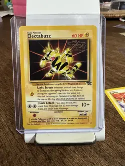 Pokemon TCG 1999 Electabuzz Stamped WB Kids First Movie Promo NM Mint #2 - Image 1