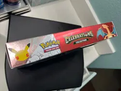 Pokemon TCG Celebrations Collection Lance's Charizard V Box & Plus Bonus - Image 3