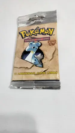 Wizards of The Coast Pokemon Fossil Booster Pack (WOC06159) Lapras 742818061599 - Image 1