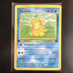 Pokemon 1st Edition Team Rocket (2000) - Psyduck 65/82 - Common - NM - Image 1