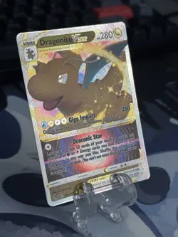 Dragonite VSTAR 050/078 Pokemon GO Ultra Rare Full Art Holo - NM - Image 2