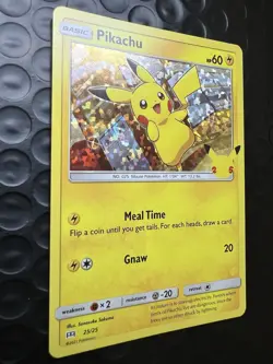 POKEMON PIKACHU 25/25 HOLO 25th ANNIVERSARY McDONALDS PROMO 2021 - NM - Image 3