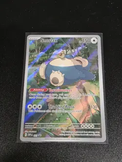 Pokemon Scarlet Violet 151 TCG Snorlax SVP 051 Promo - Image 1