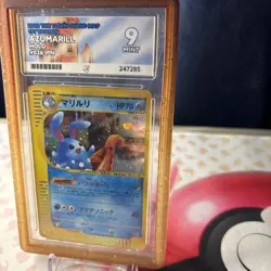 ACE 9 Azumarill Holo Pokemon 1st edition The Town On No Map Japanese 026/092 - Image 3
