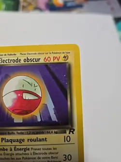 1st Edition French Dark Electrode Obscur #34 - Team Rocket - Pokemon - LP - Image 3