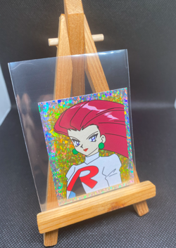 Pokemon Merlin Sticker Holo S35 Jessie Team Rocket Prism - Image 1
