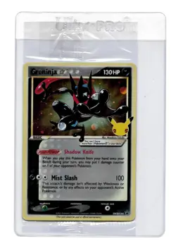 Pokemon Greninja Gold Star Holo Promo SWSH144 Celebrations Black Star Sealed - Image 1