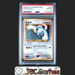 Lugia Japanese Neo Genesis Holo #249 PSA 8 - Image 1