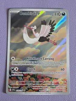 Bombirdier 219/198 Pokemon Scarlet & Violet Pokemon TCG NM - Image 1