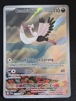 Bombirdier 219/198 Pokemon Scarlet & Violet Pokemon TCG NM - Image 2