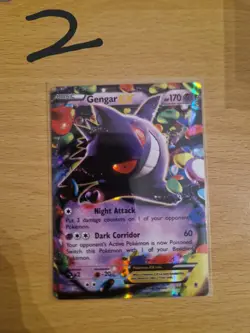 Pokemon TCG XY Phantom Forces Gengar EX 34/119 - Image 5