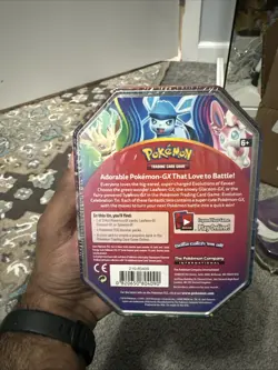Pokemon 2018 Evolution Celebration Tin Glaceon GX Sealed - Image 2