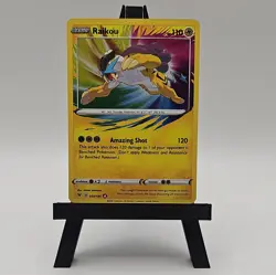 Pokemon Vivid Voltage 2020 Raikou 050/185 Amazing Rare Holo English - Image 1