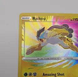 Pokemon Vivid Voltage 2020 Raikou 050/185 Amazing Rare Holo English - Image 2