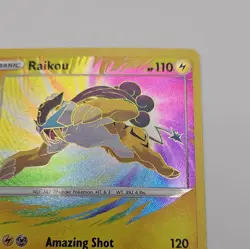 Pokemon Vivid Voltage 2020 Raikou 050/185 Amazing Rare Holo English - Image 3