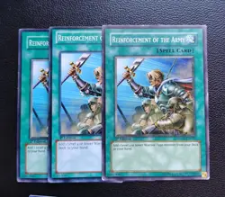 Yu-Gi-Oh - Reinforcement Of The Army - Full Playset X3 - Image 1