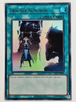 Yu Gi Oh - LCKC-EN091 Double Summon - Ultra Rare - Image 1