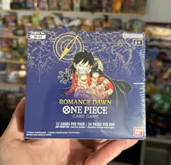 One Piece OP-01 Romance Dawn Booster Box English 1st Print Blue Bottom Sealed 💎 - Image 2