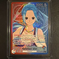 One Piece TCG - Nefeltari Vivi EB03-001 (Alt Art Leader) - Heroines Ed - English - Image 1