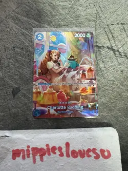 One Piece OP10 Royal Blood Charlotte Pudding SP ST12-012 Alt English NM - Image 1