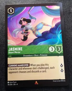 Jasmine - Desert Warrior - Disney Lorcana - NM Unplayed - EN - 78 - Image 1