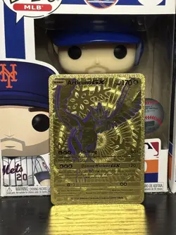 Pokemon TCG Gold Foil Fan Art - Articuno - Gold Foil Card - Image 2