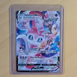 Pokemon Sylveon VMAX Ultra Rare TG15/TG30 Brilliant Stars Holo 310HP - Image 1