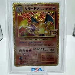 2021 PKM Japanese Promo Card Pack 25th Anniversary Edition Charizard #001 PSA 10 - Image 2