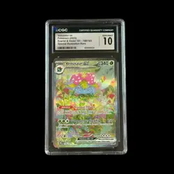 Pokemon Slab Venusaur EX 198/165 CGC 10 Gem 2023 - Image 1