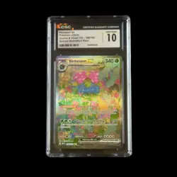 Pokemon Slab Venusaur EX 198/165 CGC 10 Gem 2023 - Image 3