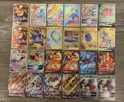 Pokemon TCG Sword & Shield Era Rainbow Rare, Gold, VSTAR, VMAX, V, Gallery Lot - Image 1
